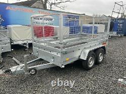 Brand New B300 10 X 5 Heavy Duty Twin Axle Master Boro Trailer With 80cm Mesh An