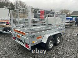 Brand New B300 10 X 5 Heavy Duty Twin Axle Master Boro Trailer With 80cm Mesh An