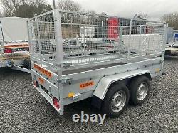 Brand New B300 10 X 5 Heavy Duty Twin Axle Master Boro Trailer With 80cm Mesh An