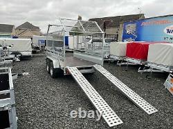 Brand New B300 10 X 5 Heavy Duty Twin Axle Master Boro Trailer With 80cm Mesh An