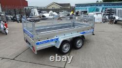 Brand New Cage Mesh Trailer 10ft X 5ft Twin Axle 750kg Mgw Car Trailer 3m X 1,5m