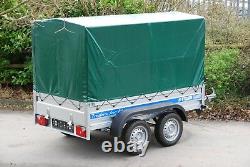 Brand New Car Trailer 10x5 Twin Axle Unbraked 750kg Al-ko Suspension