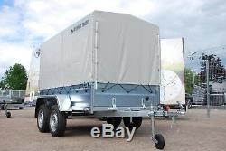 Brand New Car Trailer 10x5 Twin Axle Unbraked Al-ko Suspension 750kg