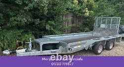 Brand New Ifor Williams GX125 Twin Axle Plant Trailer 12ft x 5ft Full Width Ramp