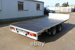 Brand New Ifor Williams LM146 Plant Trailer 8ft Ramps Flat Bed