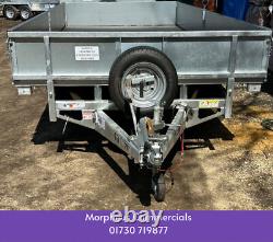 Brand New Ifor Williams LM166 Twin Axle Flatbed Trailer Dropsides 16ft x 6ft