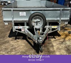 Brand New Ifor Williams LM166 Twin Axle Flatbed Trailer Dropsides 16ft x 6ft