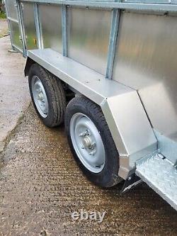 Brand New Indespension 12x6 Twin Axle Livestock Trailer Cattle Spec
