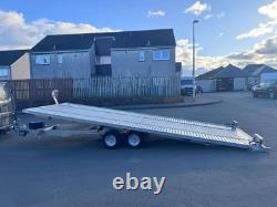Brand New Niewiadow Saturn Car Transporter Tilt Bed 5,5m X 2,1m Twin Axle 2