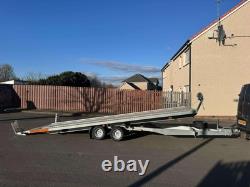 Brand New Niewiadow Saturn Car Transporter Tilt Bed 5,5m X 2,1m Twin Axle 2