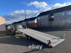 Brand New Niewiadow Saturn Car Transporter Tilt Bed 5,5m X 2,1m Twin Axle 2