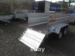 Brand New Twin Axle 8.7x4.2 Double Boardside Trailer 750kg