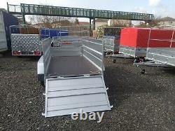 Brand New Twin Axle 8.7x4.2 Double Boardside Trailer 750kg