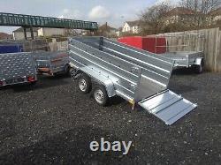 Brand New Twin Axle 8.7x4.2 Double Boardside Trailer 750kg