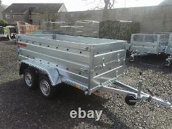 Brand New Twin Axle 8.7x4.2 Double Boardside Trailer 750kg