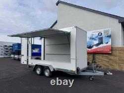 Brand New Twin Axle Catering Trailer/ Food Truck/ Burger Van 2000kg