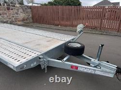 Brand Newniewiadow Saturn Tilt Bed Car Transporter 4,5m X 2,1m Twin Axle 2