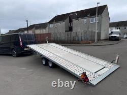 Brand Newniewiadow Saturn Tilt Bed Car Transporter 4,5m X 2,1m Twin Axle 2