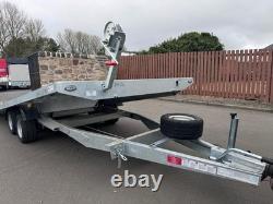 Brand Newniewiadow Saturn Tilt Bed Car Transporter 4,5m X 2,1m Twin Axle 2