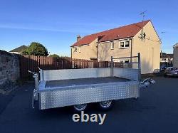 Brand new 10ft x 6ft Twin Axle Electric Tipper Trailer 3500KG