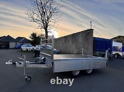 Brand new 10ft x 6ft Twin Axle Electric Tipper Trailer 3500KG