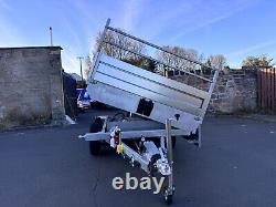 Brand new 10ft x 6ft Twin Axle Electric Tipper Trailer 3500KG