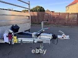 Brand new 10ft x 6ft Twin Axle Electric Tipper Trailer 3500KG