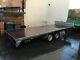 Brenderup 17ft 3000kg Farm Builder Trailer / Flatbed Car Transporter Twin Axle