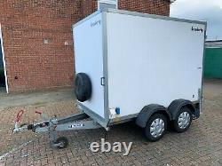 Brenderup 7260TB Large Twin Axle Braked Box Trailer with 12V MOTOR MOVER