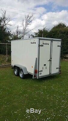 Brenderup Cargoliner Twin Axle Braked 2000kg Box Trailer With Bouble Rear Door