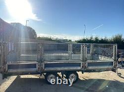Brian James 14 X 6 Foot Twin Axle Trailer With Ramp & Side Extensions