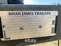 Brian James 14 X 6 Foot Twin Axle Trailer With Ramp & Side Extensions