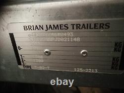 Brian James Car Trailer Model 125-2213 Twin Axles 2 Tonne
