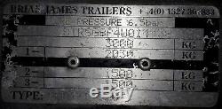Brian James Enclosed Race/Classic Car Transporter Trailer, 3000kg, Twin Axle