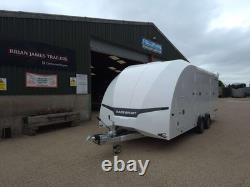 Brian James Race Sport Trailer 341, 5.50 m x 2.10 m bed, 3,500 Kg, Twin Axle