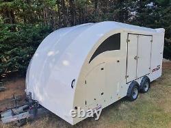 Brian James Race Transporter 5 Covered tilt trailer (375-1090)