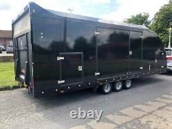 Brian James Race Transporter 6 RT6 386-2040 Car Trailer 6.0m x 2.35m PPF front