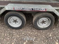 Brian James T-02-T Plant Trailer 2023 3500Kg flatbed twin axle Ifor Williams