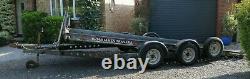 Brian James Tilt Bed Car Transporter Recovery Trailer + winch 16' bed length