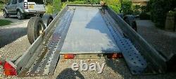 Brian James Tilt Bed Car Transporter Recovery Trailer + winch 16' bed length