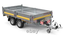 Brian James Tipper Trailer 3.1 x 1.6m 2700kg Gros 1830kg Carry Twin Axle Tipping