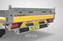 Brian James Tipper Trailer 3.1 x 1.6m 3500kg Gros 2495kg Carry Twin Axle Tipping