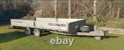 Brian James Trailer 13ft X 6.6 Ft Floor Twin Axle Braked Trailer 3000kg Gross