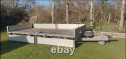 Brian James Trailer 13ft X 6.6 Ft Floor Twin Axle Braked Trailer 3000kg Gross