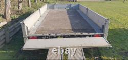 Brian James Trailer 13ft X 6.6 Ft Floor Twin Axle Braked Trailer 3000kg Gross