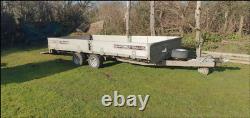 Brian James Trailer 13ft X 6.6 Ft Floor Twin Axle Braked Trailer 3000kg Gross