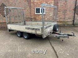 Brian James Trailer Plant Beavertail Ifor Twin Axle Williams Flatbed