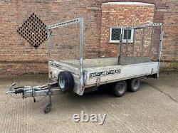 Brian James Trailer Plant Beavertail Ifor Twin Axle Williams Flatbed