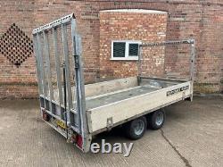Brian James Trailer Plant Beavertail Ifor Twin Axle Williams Flatbed