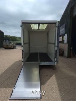 Brian James Trailers Box Van 600, 3.00 m x 1.60 m bed, 2,700 Kg, Twin Axle